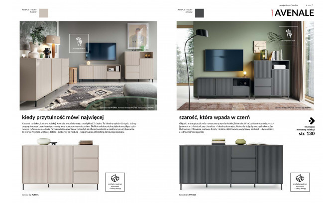 Tumba RTV AVENALE AVEF01 Antracit